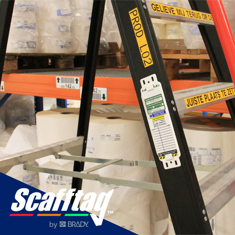 ✅ Vizuální značení a bezpečnost s Scafftagem od Brady