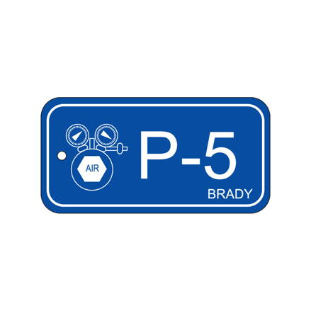 Energy tag-P-5-75x38mm-PP/25