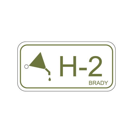 Energy tag-H-2-75x38mm-PP/25