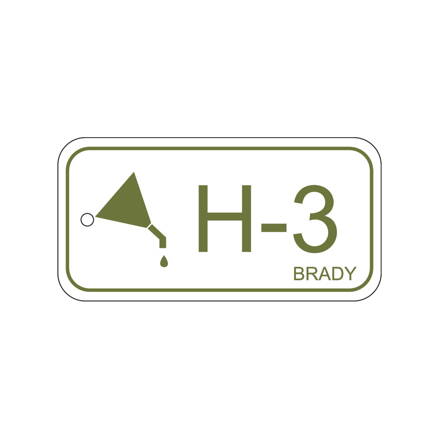 Energy tag-H-3-75x38mm-PP/25