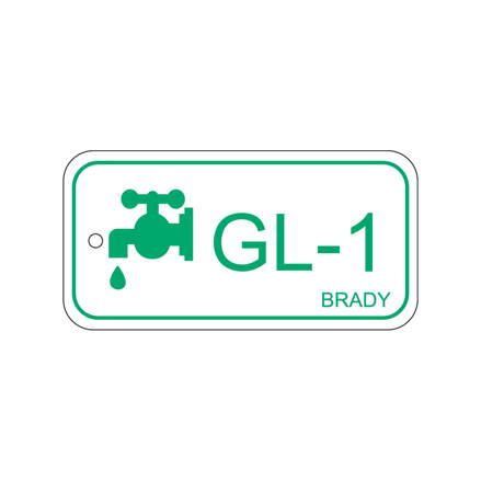 Energy tag-GL-1-75x38mm-PP/25