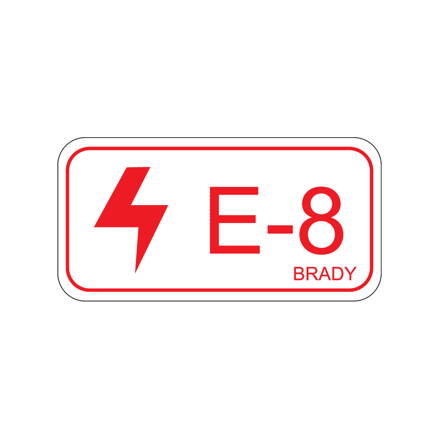 Energy tag-E-8-75x38mm-SA/5