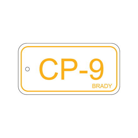 Energy tag-CP-9-75x38mm-PP/25