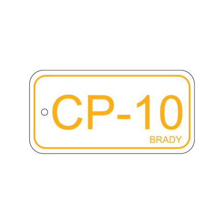 Energy tag-CP-10-75x38mm-PP/25