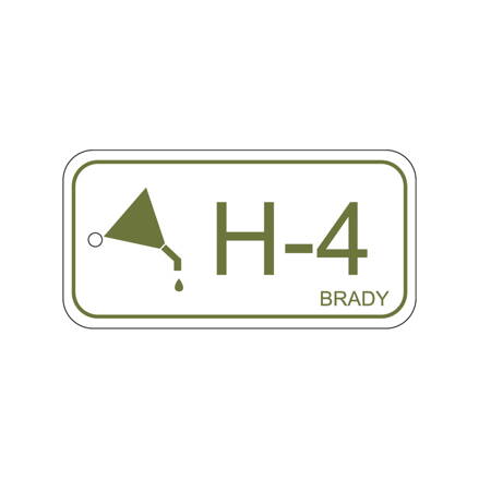 Energy tag-H-4-75x38mm-PP/25