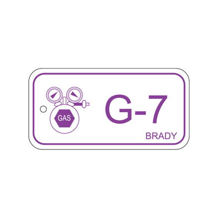 Energy tag-G-7-75x38mm-PP/25
