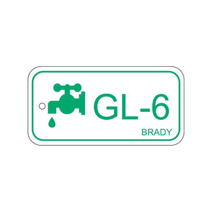 Energy tag-GL-6-75x38mm-PP/25