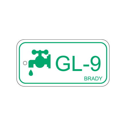 Energy tag-GL-9-75x38mm-PP/25