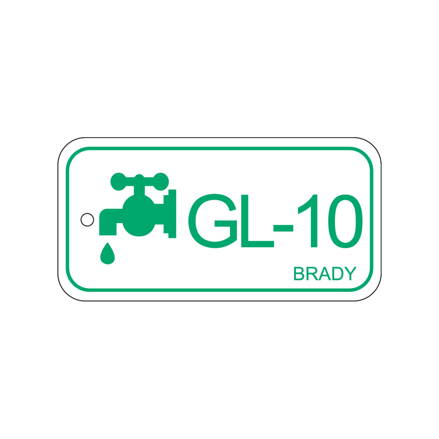 Energy tag-GL-10-75x38mm-PP/25