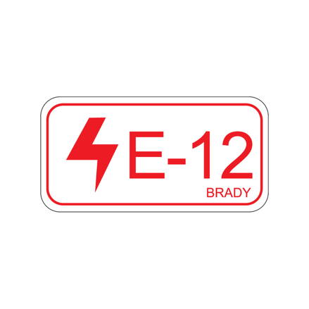 Energy tag-E-12-75x38mm-SA/5