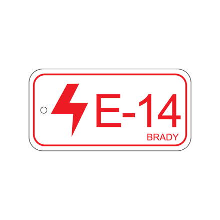 Energy tag-E-14-75x38mm-PP/25