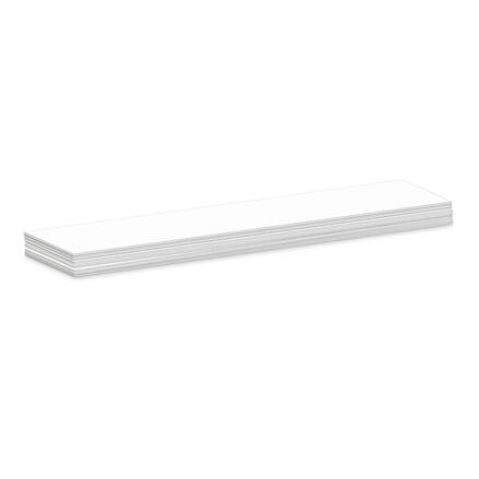 CARDBOARD CARD FOR SML POUCH WHT 23X90MM
