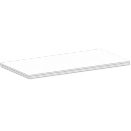 CARDBOARD CARD FOR SML POUCH WHT 48X88MM