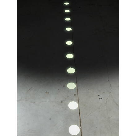 W DARK ANTI/S FLR MARK. DOTS 50MM 10P