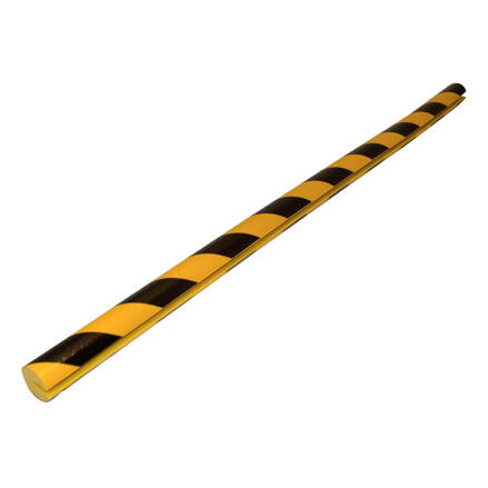 CORNER PROTECTOR BLACK/YELLOW 1,00m C-pr