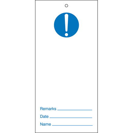LOCKOUT TAG-MANDATORY 160X75MM