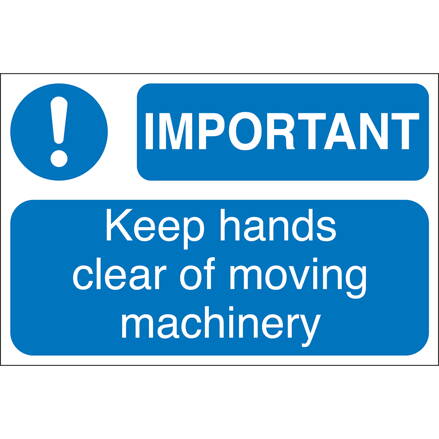 IMPORTANT KEEP.. LBL 100X150MM L. POLY
