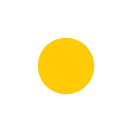 Labels paper 75mm-YL