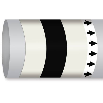 MPM-AIRINVENT-300MMX30M-WT/BK/WT-ROLL