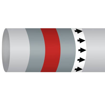 MPM-NONFLAMGAS-127MMX30M-GY/RD/GY-ROLL