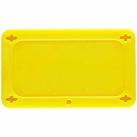 BLANK YELLOW UTILITY TAG 1.5x3