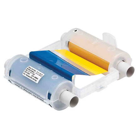 Globalmark ribbon - Blk-red-blue-yellow ribbon /200mm panels