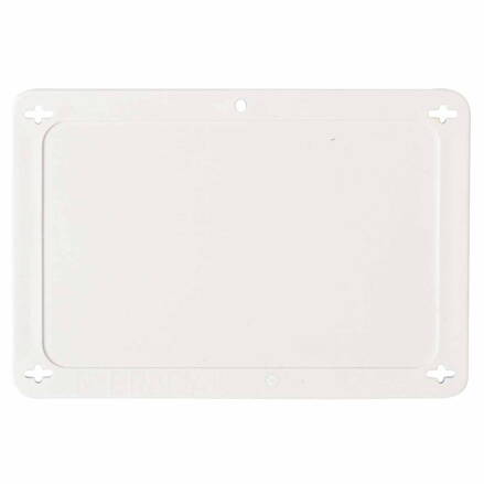 BLANK WHITE UTILITY TAG 2.5X4