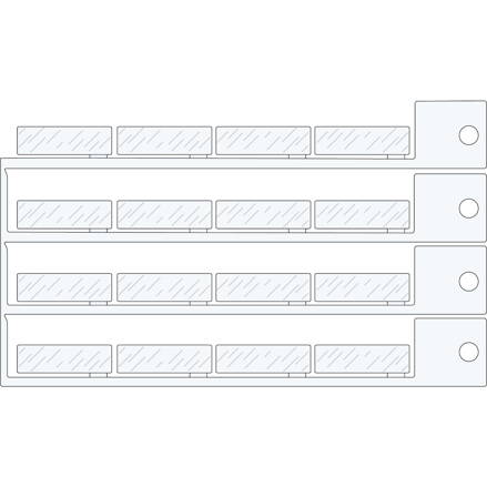 PROTEC. COVER FOR NAME PLATE 8X27