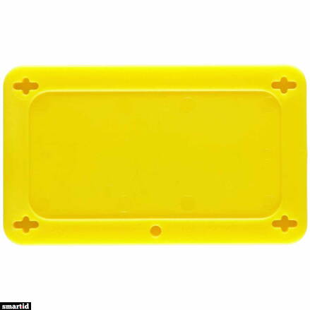 BLANK YELLOW UTILITY TAG 1.5x3