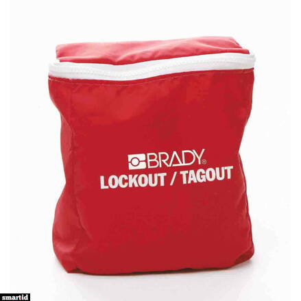 LARGE NYLON LOCKOUT POUCH W/BRADY LOGO