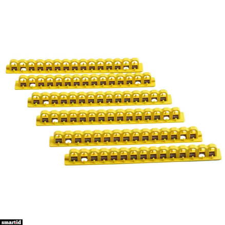 EZ PANEL 8" STANDARD LOCK RAIL, 6 PACK