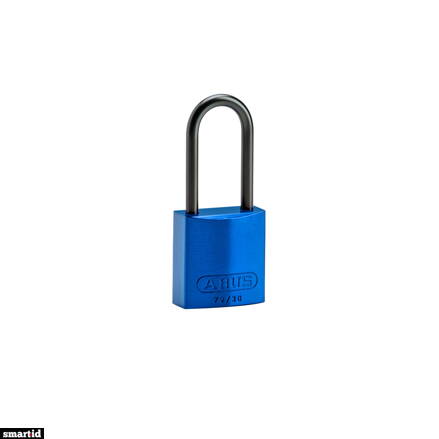 COMPACT ALU PADLOCK 50MM SHA KD BLUE/6