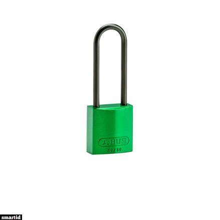 COMPACT ALU PADLOCK 75MM SHA KD GRN/6