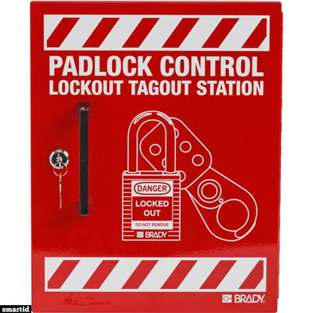 PADLOCK CONTROLL CENTER 8 HOOKS