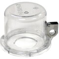 30MM CLEAR PUSH BUTTON LO W/ STD COVER