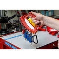 SAFETY LOCK & TAG CARRIER - RED