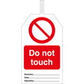TAG-DO NOT TOUCH-145X85MM