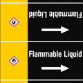 Brady ISO20560PM-180X1000-FLAMMABLE LIQUID 314878