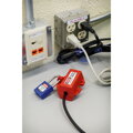 Brady PLUG LOCKOUT 110 VOLT w/ DANGER LABELS 065674