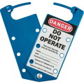 Brady BLUE LABELED LOCKOUT HASPS 065972