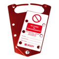 Brady NO PONER EN F..  LOTO HASP RED  ESP  PK5 811106