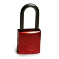 Full Alu Padlocks 40mm Sha KD Red/6