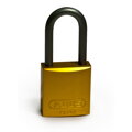 Full Alu Padlocks 40mm Sha KD Yellow/6