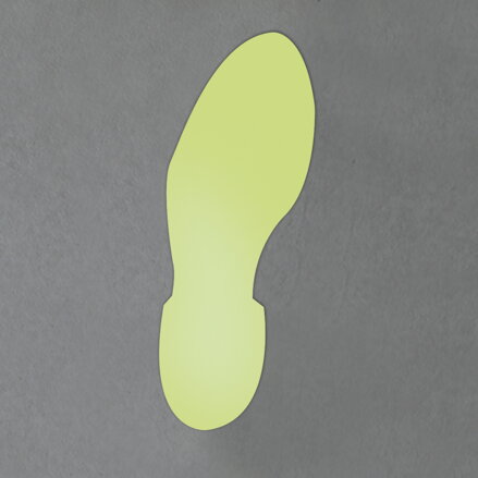 GLOW ANTI SKID FOOT. LEFT 10/PAC
