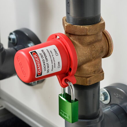 BASE COVER PLUG VALVE LOCKOUT 1 3/8" BASE COVER PLUG VALVE LOCKOUT 1 3/8"