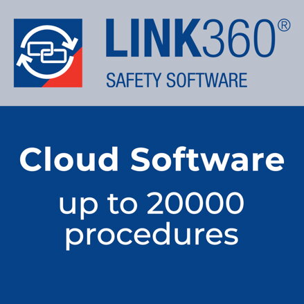 Link360 Cloud Software up to 20000 procedures