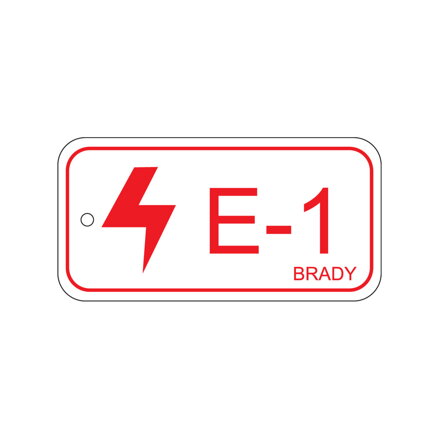 Energy tag-E-1-75x38mm-PP/25