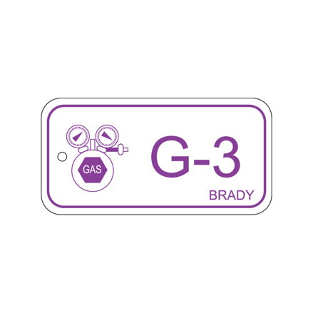 Energy tag-G-3-75x38mm-PP/25