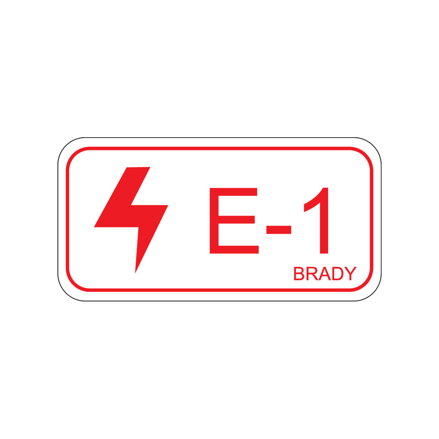 Energy tag-E-1-75x38mm-SA/5