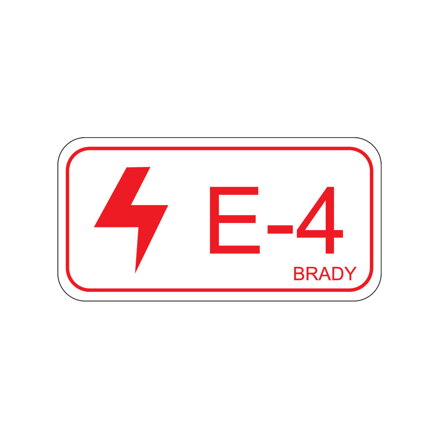 Energy tag-E-4-75x38mm-SA/5
